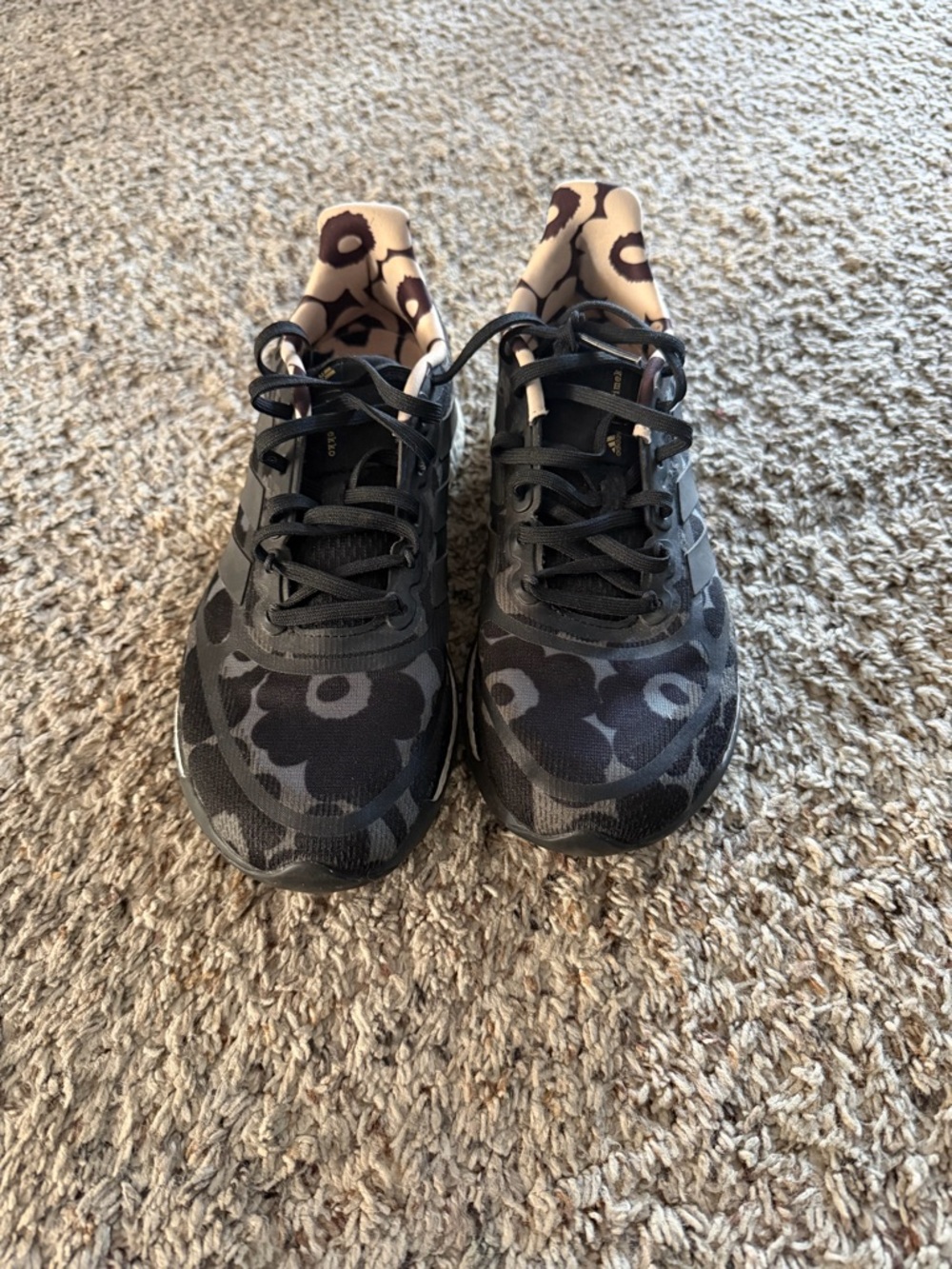 Women's Black Adidas Marimekko Tennis shoes